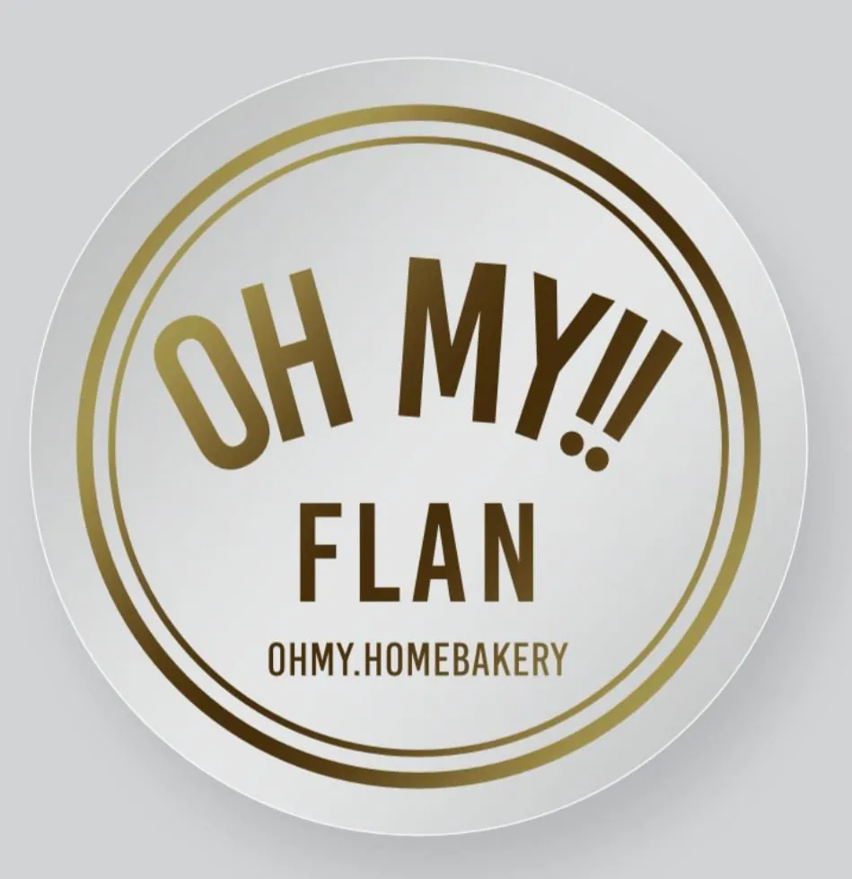 Oh My Flan logo